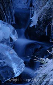 Acceptance Icy Waterfall